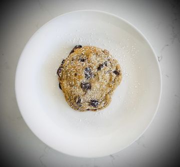 Warm Chocolate Chip Cookie